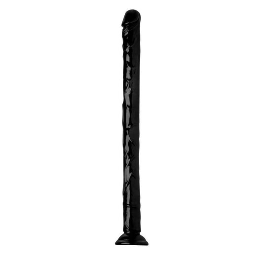 Hosed 19 Inch Realistic Anal Dildo – Firm Flexible Suction Base Dildo