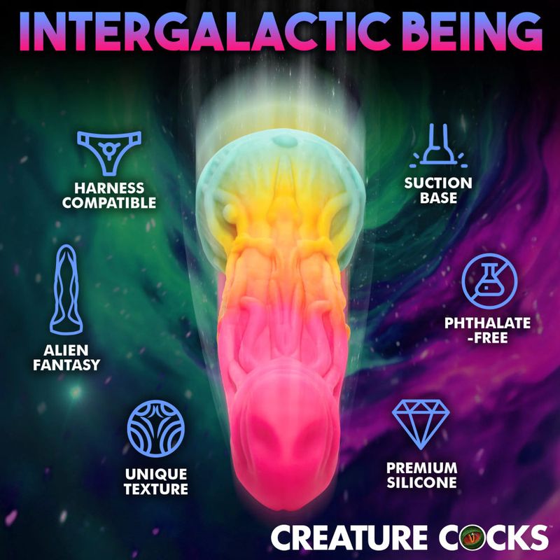 Shape Shifter Dream Rider Silicone Dildo Over 7 Inches – Whimsical Silicone Dildo