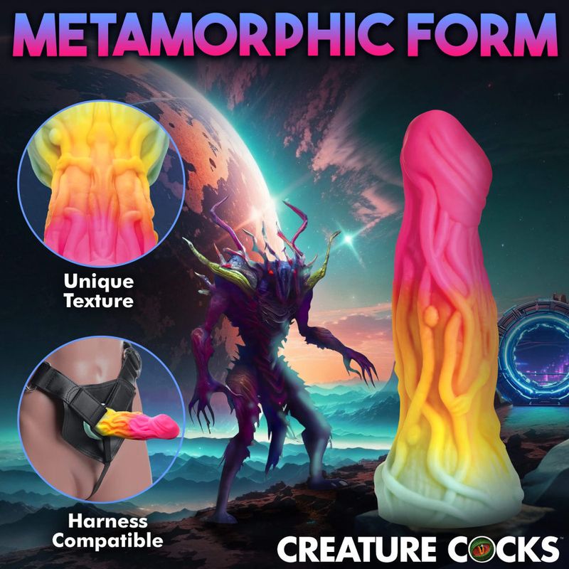 Shape Shifter Dream Rider Silicone Dildo Over 7 Inches – Whimsical Silicone Dildo