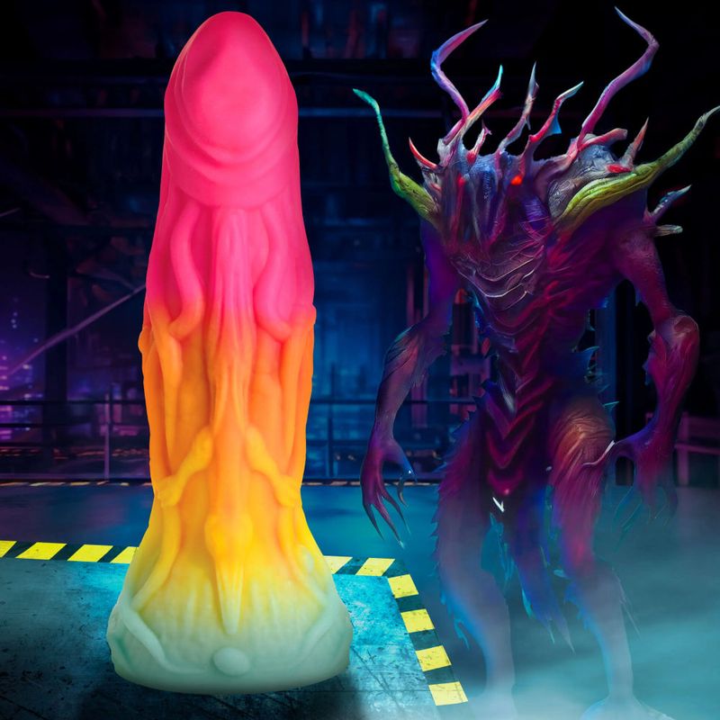 Shape Shifter Dream Rider Silicone Dildo Over 7 Inches – Whimsical Silicone Dildo