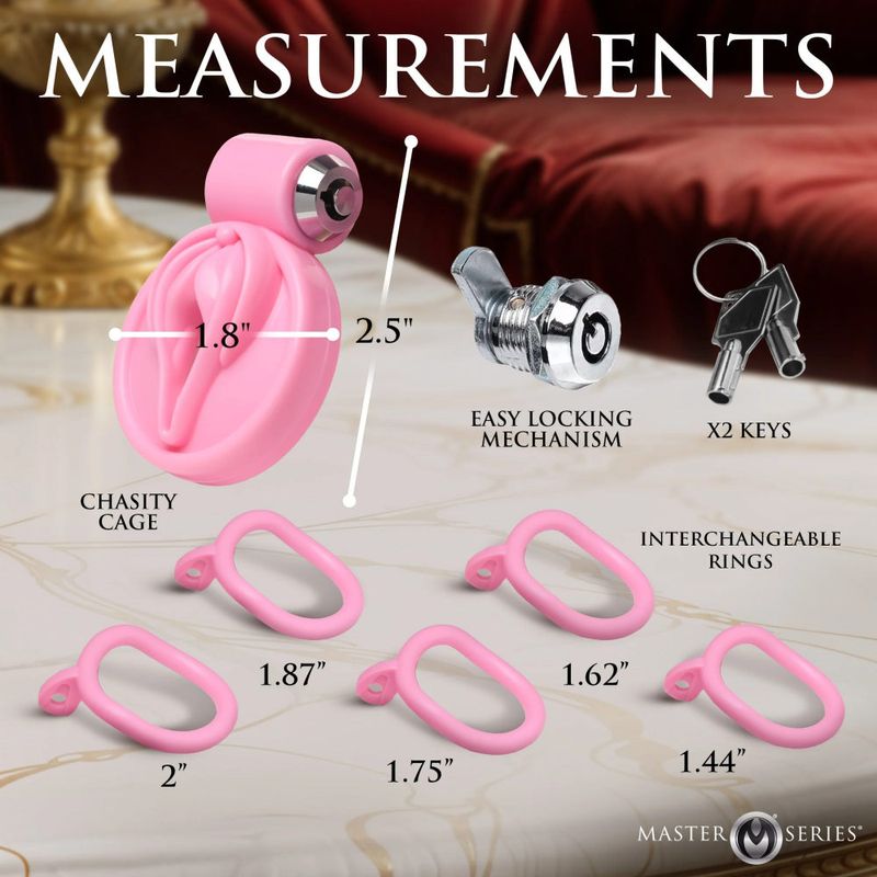 Master Series Pussification Vulva Chasity Cage