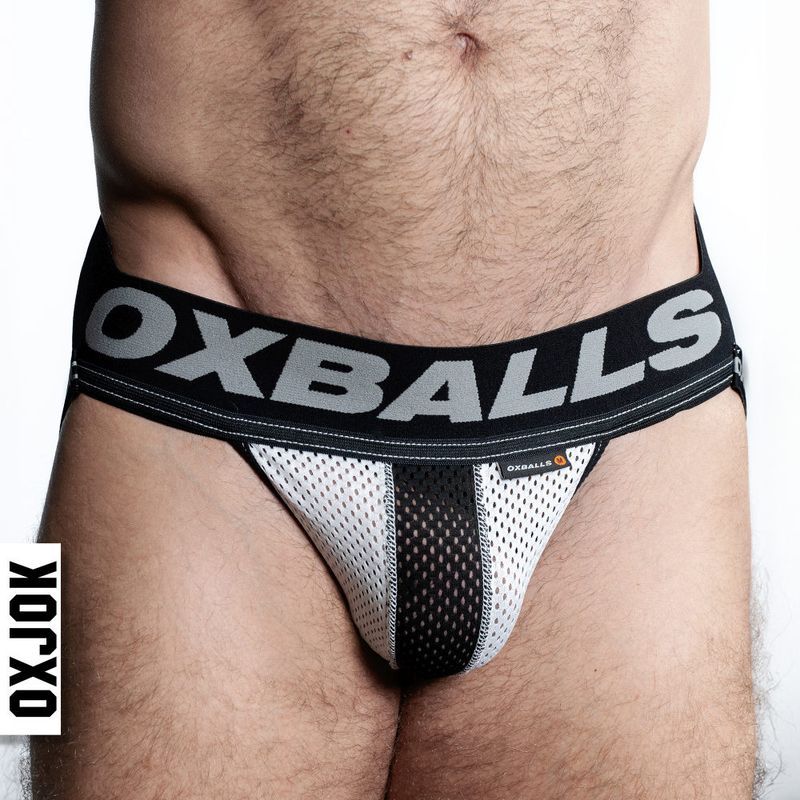 Oxballs Airmesh Swagger (Tar Black) – Comfortable Jockstrap