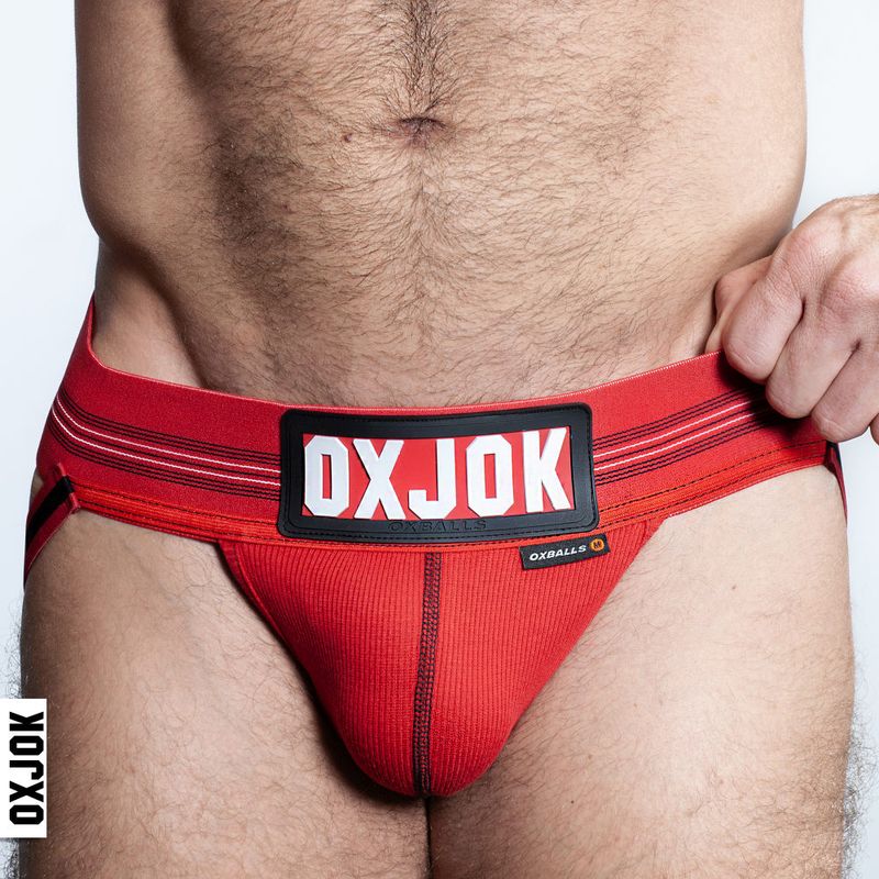 Oxballs Slingjock Upthrust Slider-Strap Jock (Black Iron) – Comfortable Men's Jockstrap