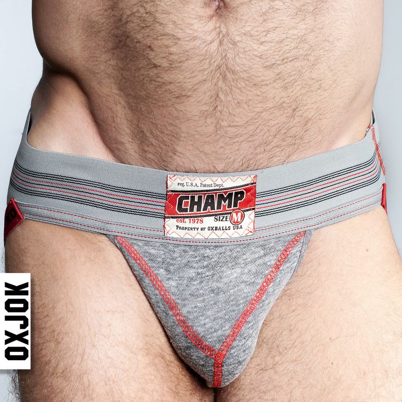 Oxballs Champ Vintage (Gray Heather) – Comfortable Jockstrap