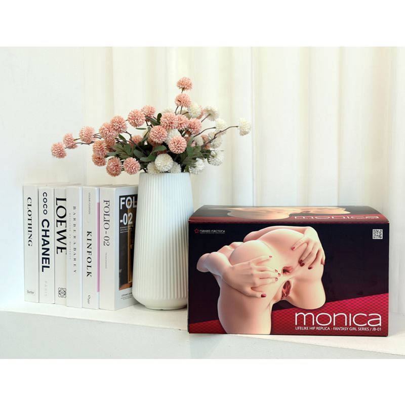 Spread Me Monica Torso Dual-Entry Masturbator – Realistic Vaginal and Anal Male Masturbator