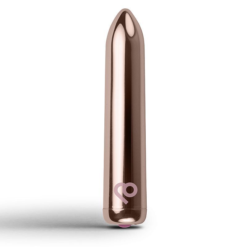 Golden Rose Rechargeable Bullet Vibrator – Sleek Compact Powerful Vibrator