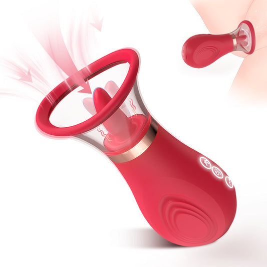 Sybil 3-in-1 – Waterproof Sucking Licking Tickling Stimulator