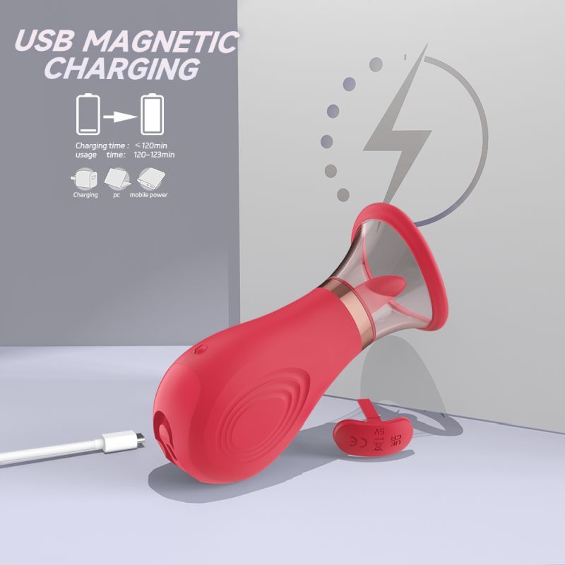 Sybil 3-in-1 – Waterproof Sucking Licking Tickling Stimulator