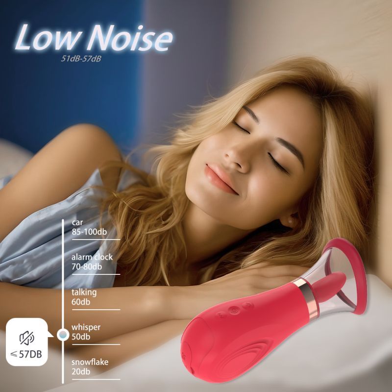 Sybil 3-in-1 – Waterproof Sucking Licking Tickling Stimulator