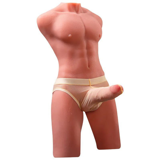 Jason 17cm USB Auto Thrusting Male Torso – Realistic Sculpted Masturbator