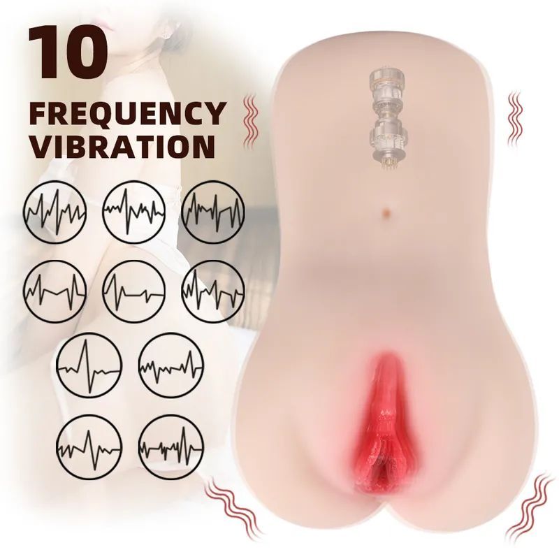Eden Vibrating Vaginal Masturbator – Realistic Texture Vibrator