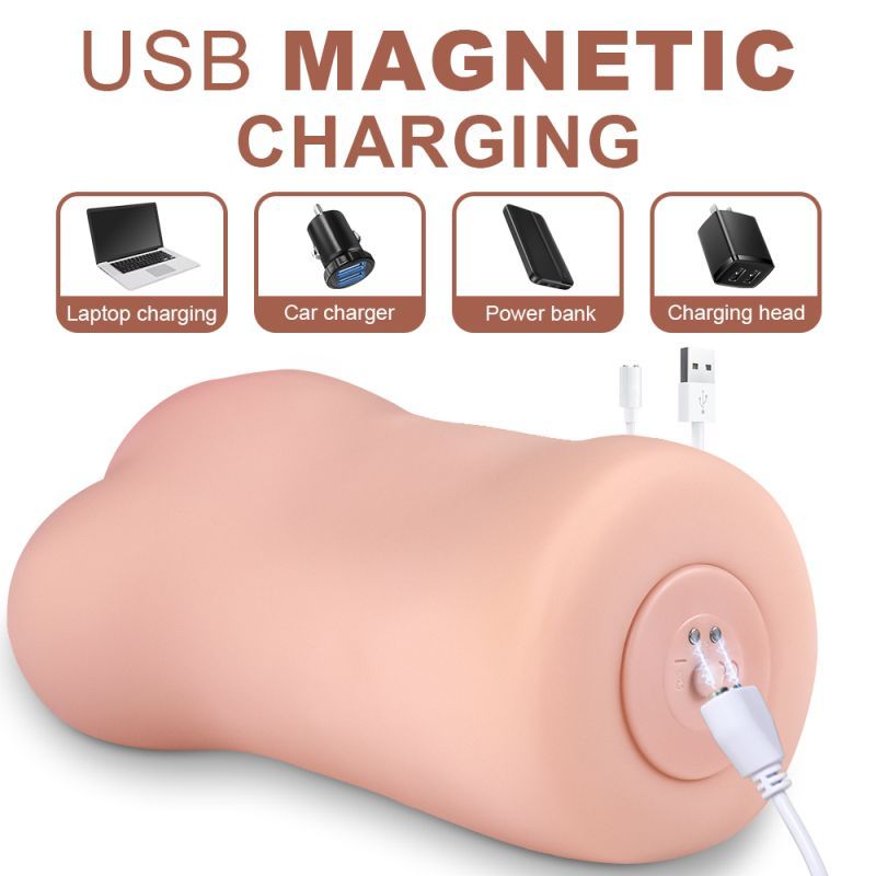 Eden Vibrating Vaginal Masturbator – Realistic Texture Vibrator