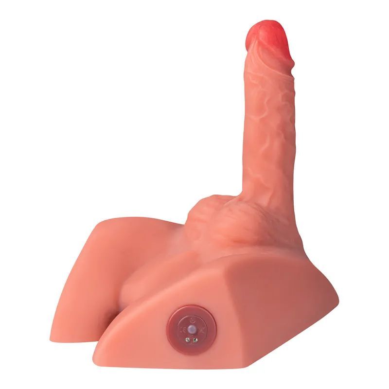 Michael 2.5kg USB Auto Thrusting Male Torso with 20cm Realistic Cock – Powerful Vibration Male Masturbator