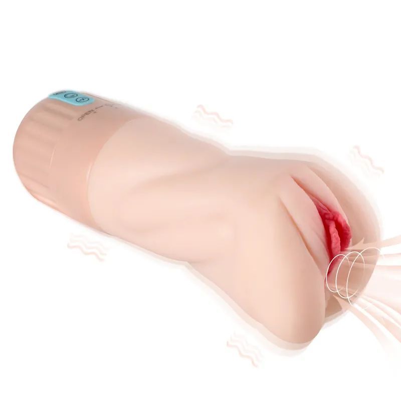 Suctroker Dual Density Vibrating Sucking Masturbator – Vaginal Masturbator