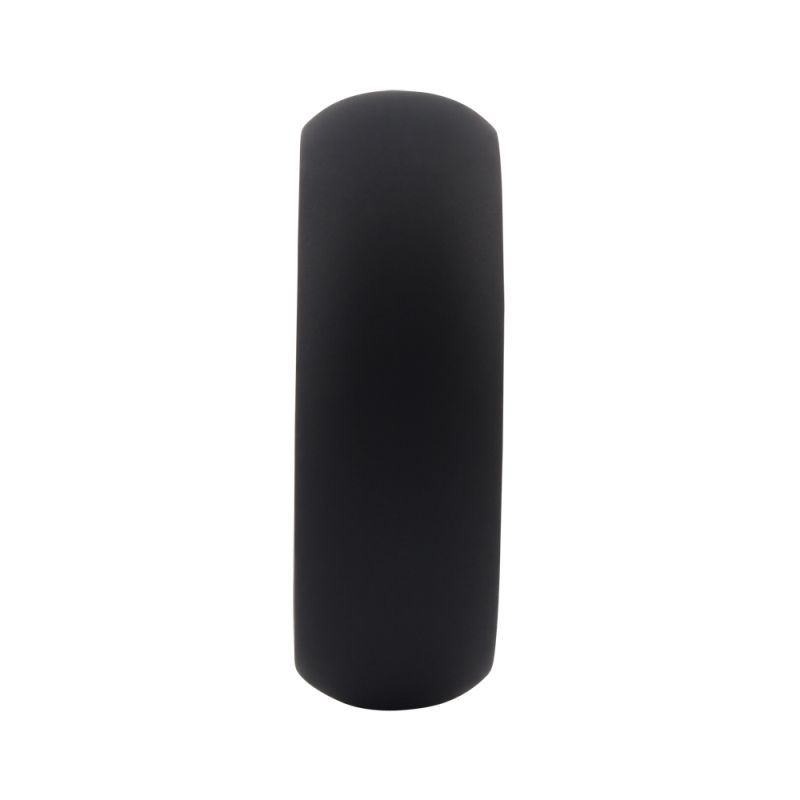 Infinity Comfort Ring Large (Black) – Silicone Penis Ring 4.8 cm Diameter