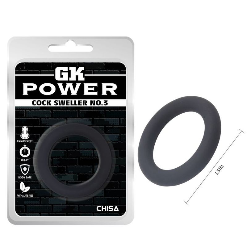 Cock Sweller Silicone Ring 3 – Extra-Thick 4 cm Diameter Silicone Cock Ring
