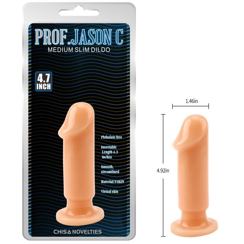 Cock Plug Flesh Medium 4.7 Inch – Soft Body-Safe TPE Butt Plug