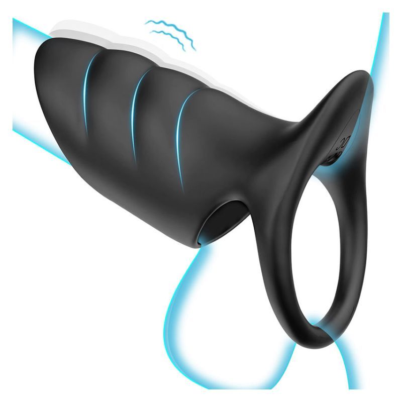 Surge Vibrating Penis Sleeve Cock Ring – Body-Safe Silicone Sleeve