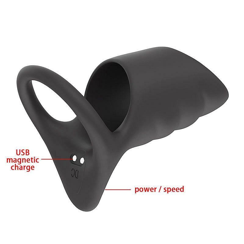 Surge Vibrating Penis Sleeve Cock Ring – Body-Safe Silicone Sleeve