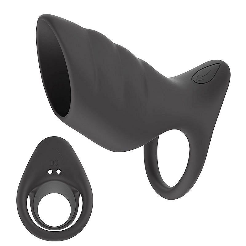 Surge Vibrating Penis Sleeve Cock Ring – Body-Safe Silicone Sleeve