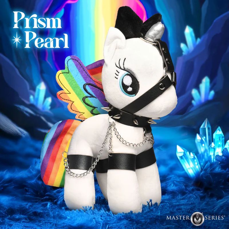 Prism Pearl Bondage Pony – Plush Bondage Accessory