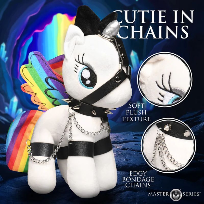 Prism Pearl Bondage Pony – Plush Bondage Accessory