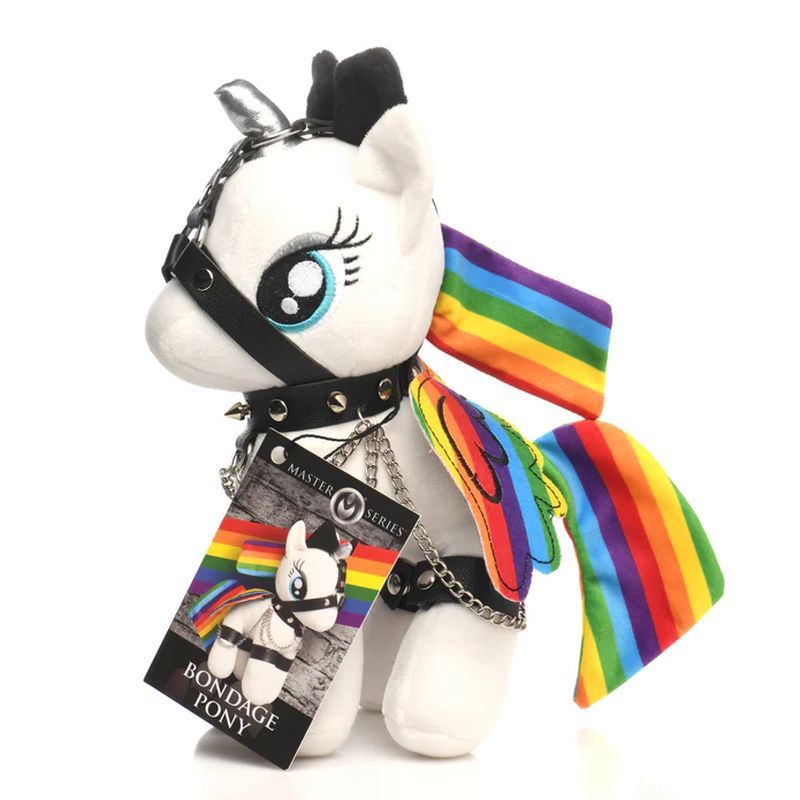 Prism Pearl Bondage Pony – Plush Bondage Accessory