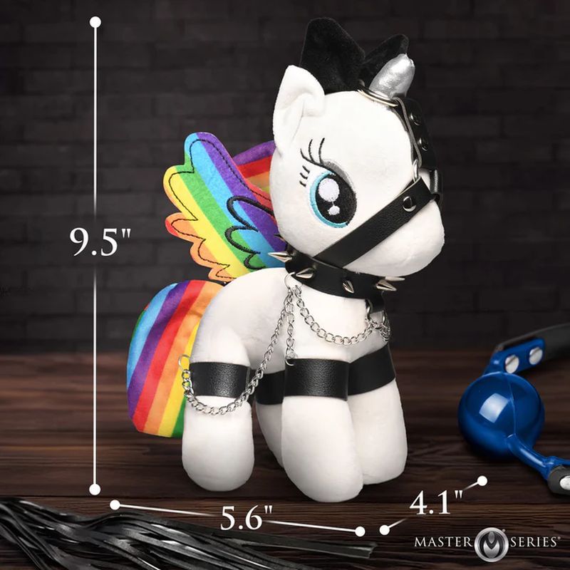 Prism Pearl Bondage Pony – Plush Bondage Accessory