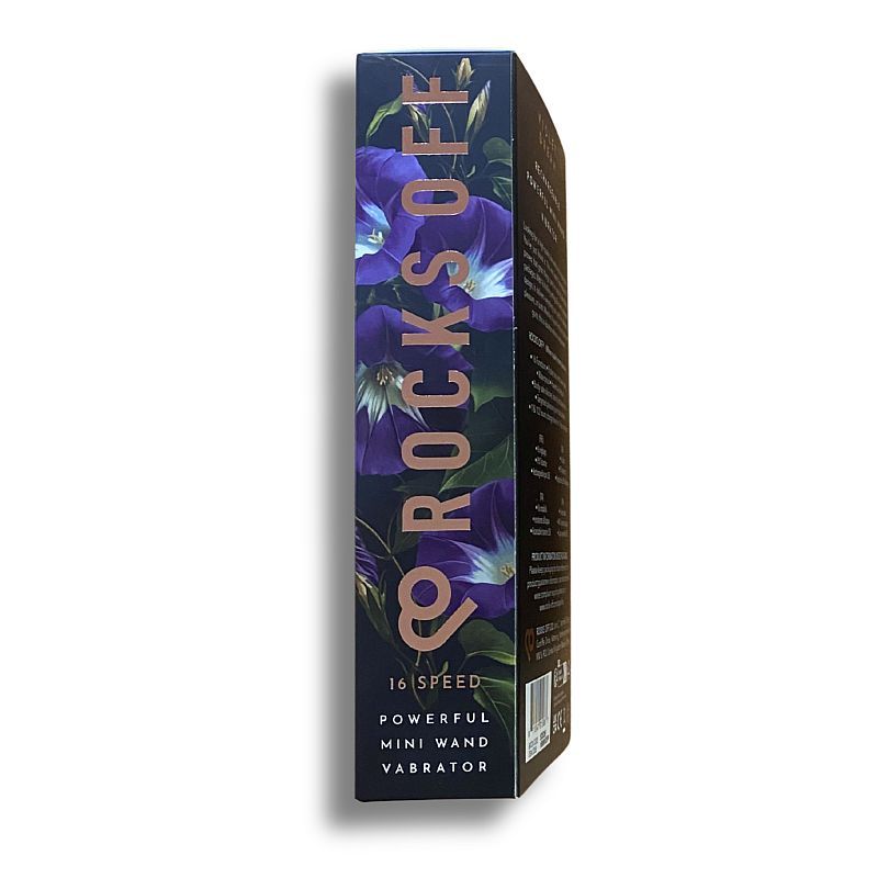 Violet Dream (Purple) – Waterproof Rechargeable 16-Mode Silicone Mini Wand Vibrator