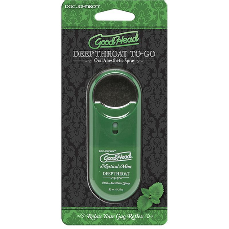 GoodHead To Go Deep Throat Spray (Mint) – 9ml Desensitizing Spray