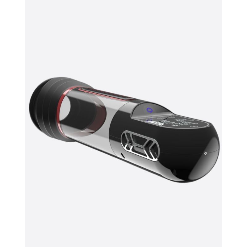 Peak Performance Curve Infrared Automatic Penis Pump (Red) – LCD Display