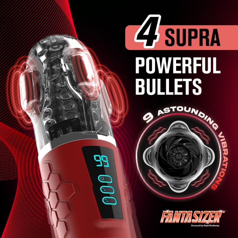 Hypershaker Automatic App Controlled Masturbator with LCD and Vibrations