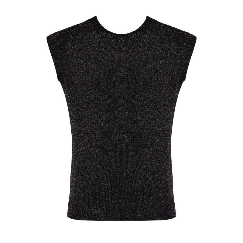 Onyx Skin Tank – Sleeveless Transparent Mesh Lingerie Top