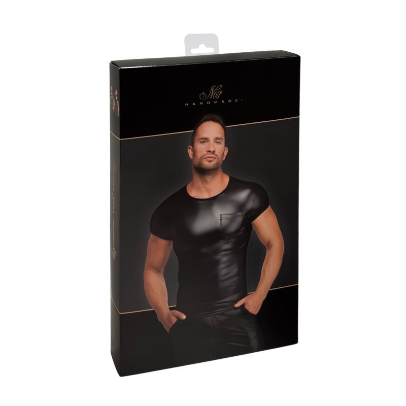 Vexen Vexen Tee – Powerwetlook High-Gloss Tight-Fit Top