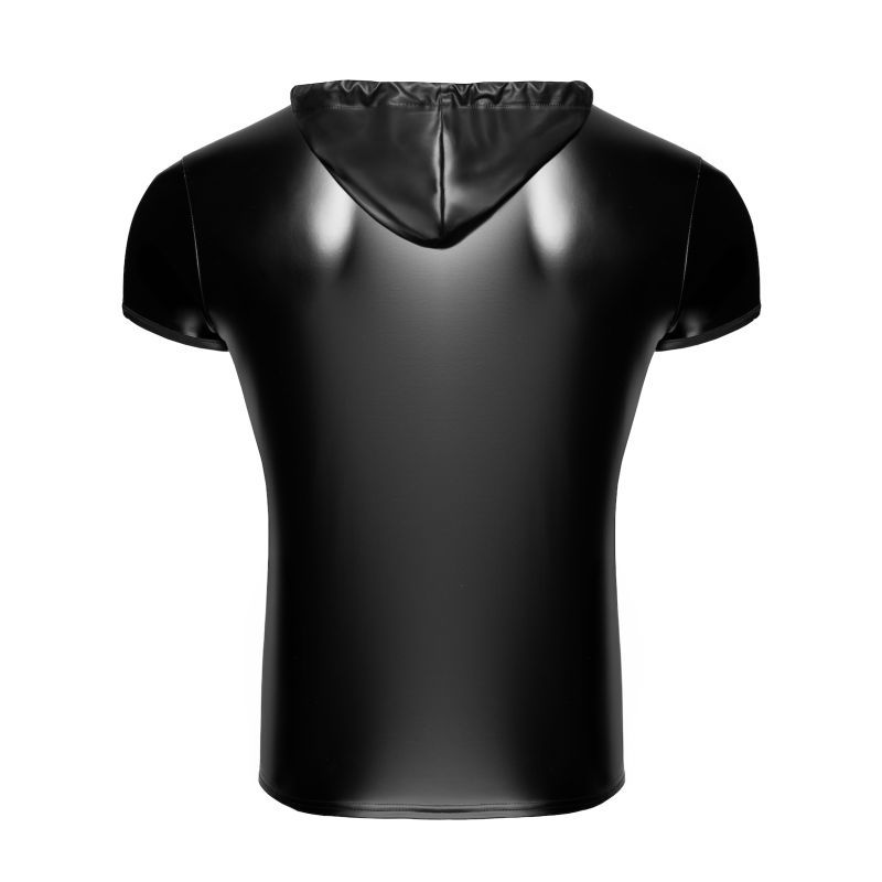 Vexen Hooded T-Shirt – Powerwetlook Fabric Shirt