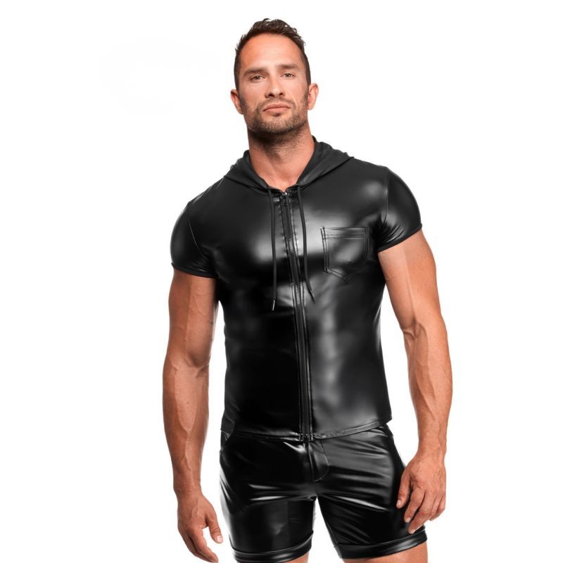 Vexen Hooded T-Shirt – Powerwetlook Fabric Shirt
