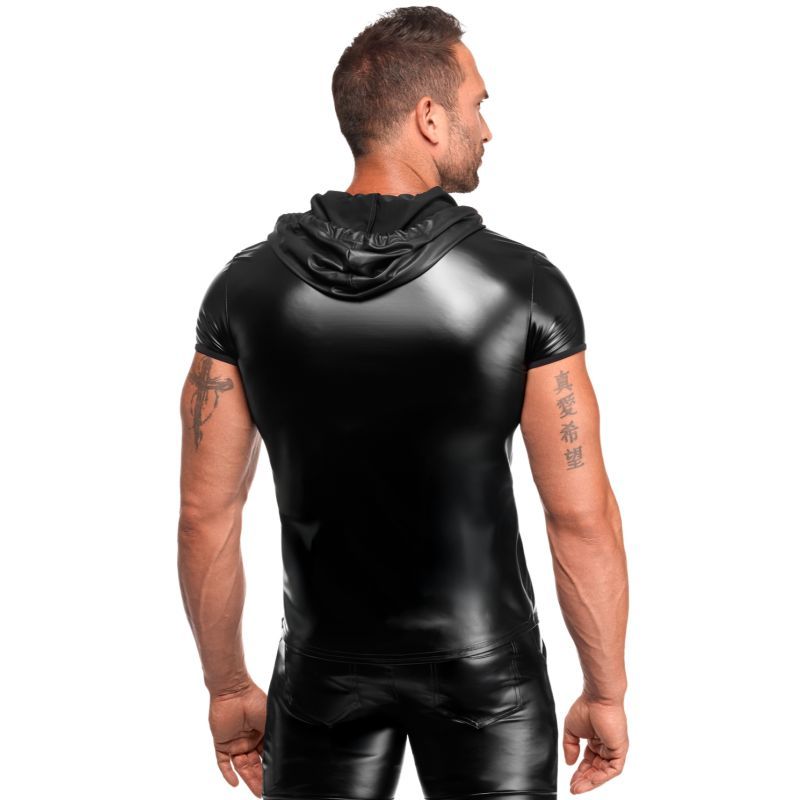 Vexen Hooded T-Shirt – Powerwetlook Fabric Shirt