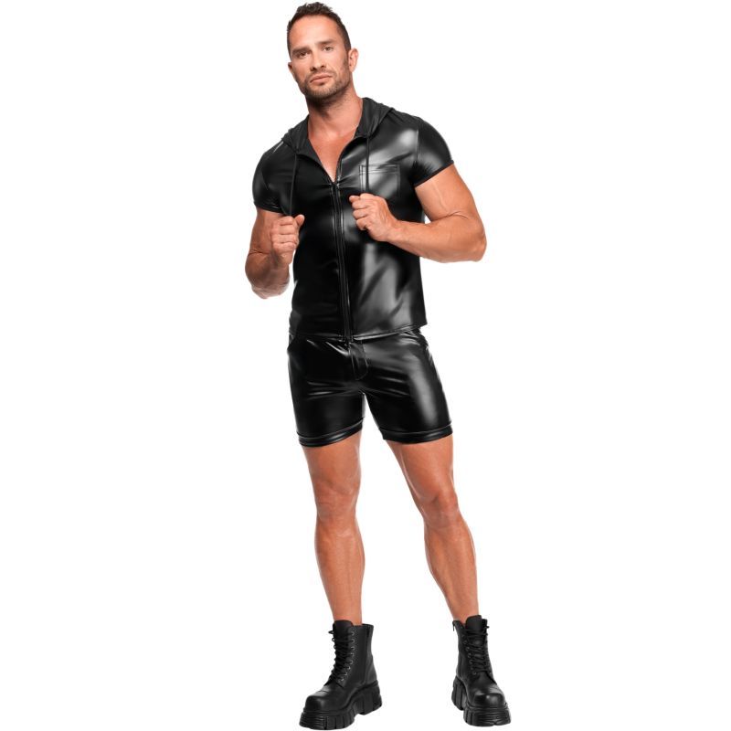 Vexen Hooded T-Shirt – Powerwetlook Fabric Shirt
