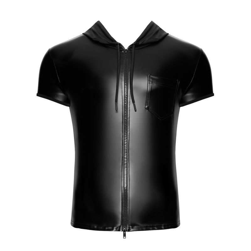 Vexen Hooded T-Shirt – Powerwetlook Fabric Shirt