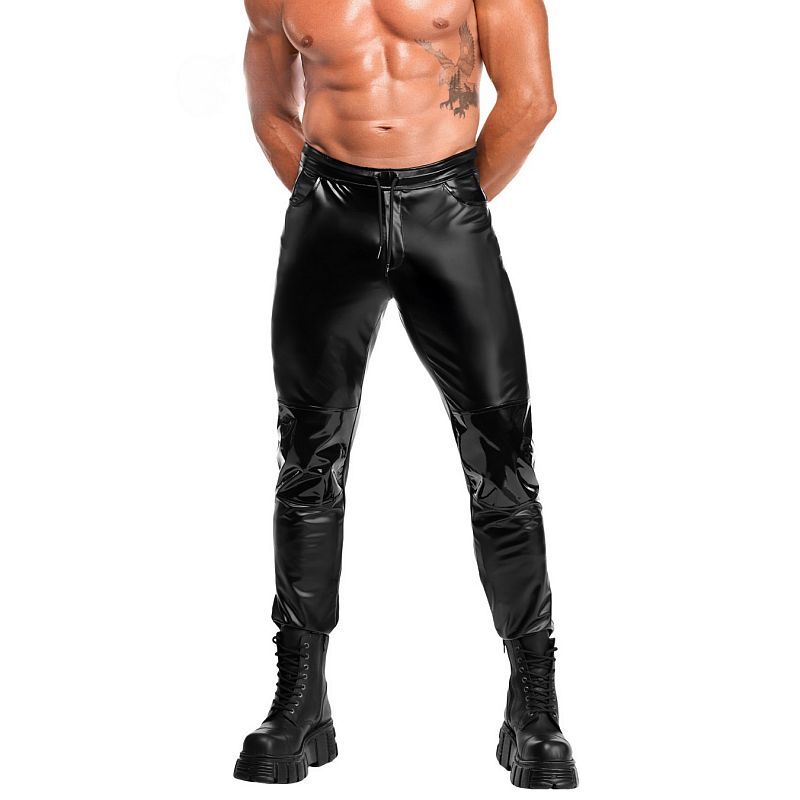 Rogue Pants – Sculpted Powerwetlook Pants with PVC Knee Inserts