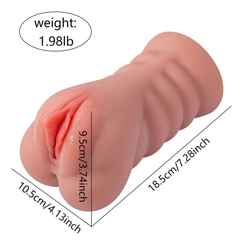 Ramar Realistic Vibrating Masturbator – Dual Vaginal and Anal Stimulation