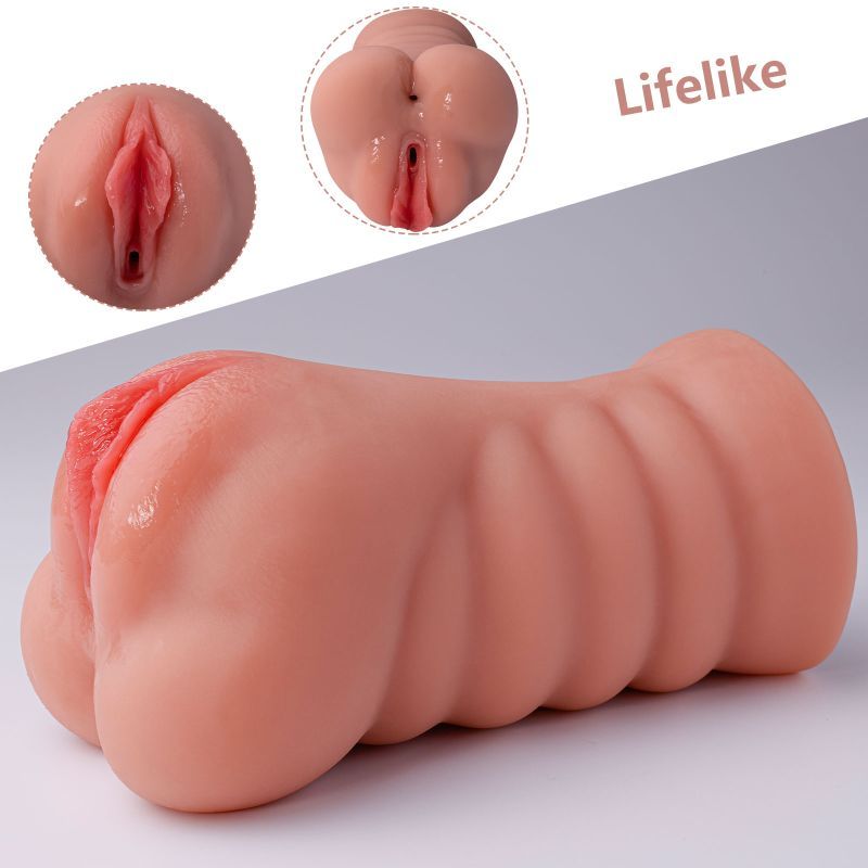 Ramar Realistic Vibrating Masturbator – Dual Vaginal and Anal Stimulation