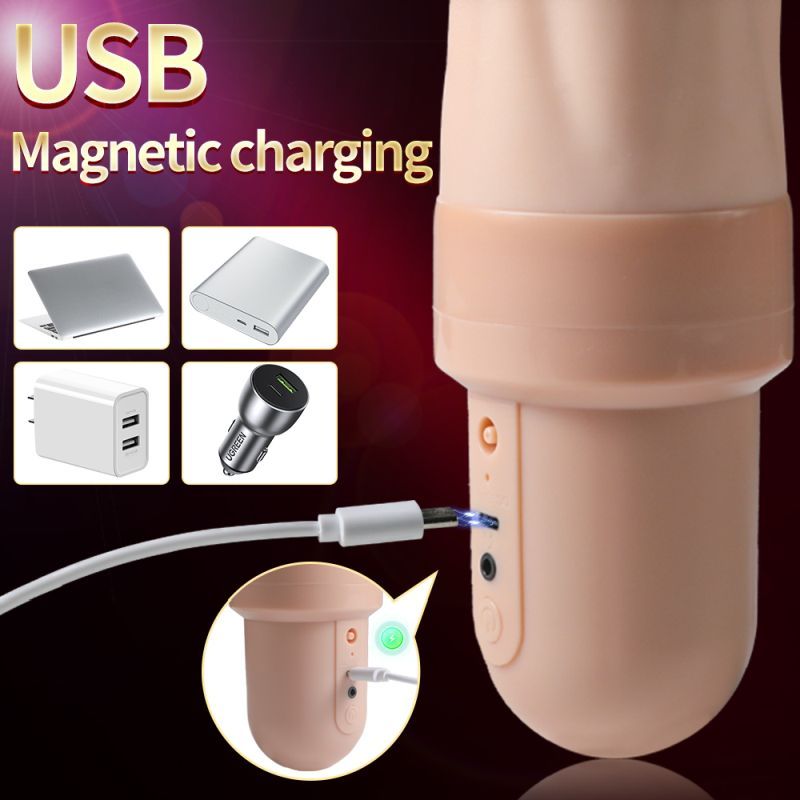 Suctroker Dual Density Vibrating Sucking Vaginal Masturbator