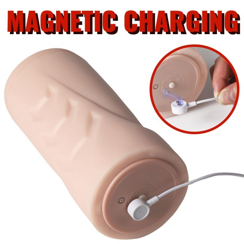 Suctroker Dual Density Vibrating Sucking Vaginal Masturbator – Vibrating Masturbator