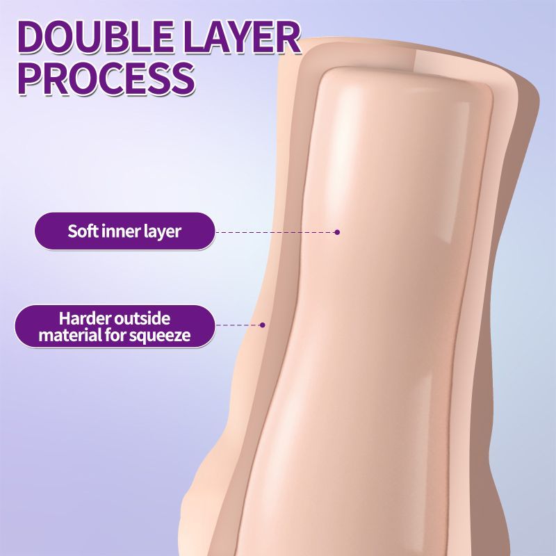 Brenna Dual Density – 3 Speed 7 Mode Realistic Vibrating Masturbator