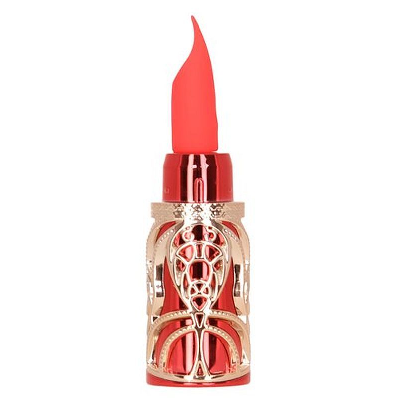 Ruby Kiss 4 in 1 – Luxury Lipstick Vibrator with Interchangeable Tips
