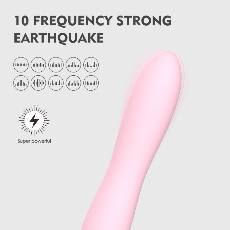Bella Silicone Bullet Massager (Pink) – Silicone 140mm Vibrator