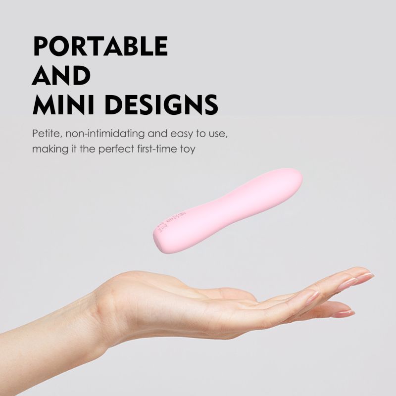 Bella Silicone Bullet Massager (Pink) – Silicone 140mm Vibrator