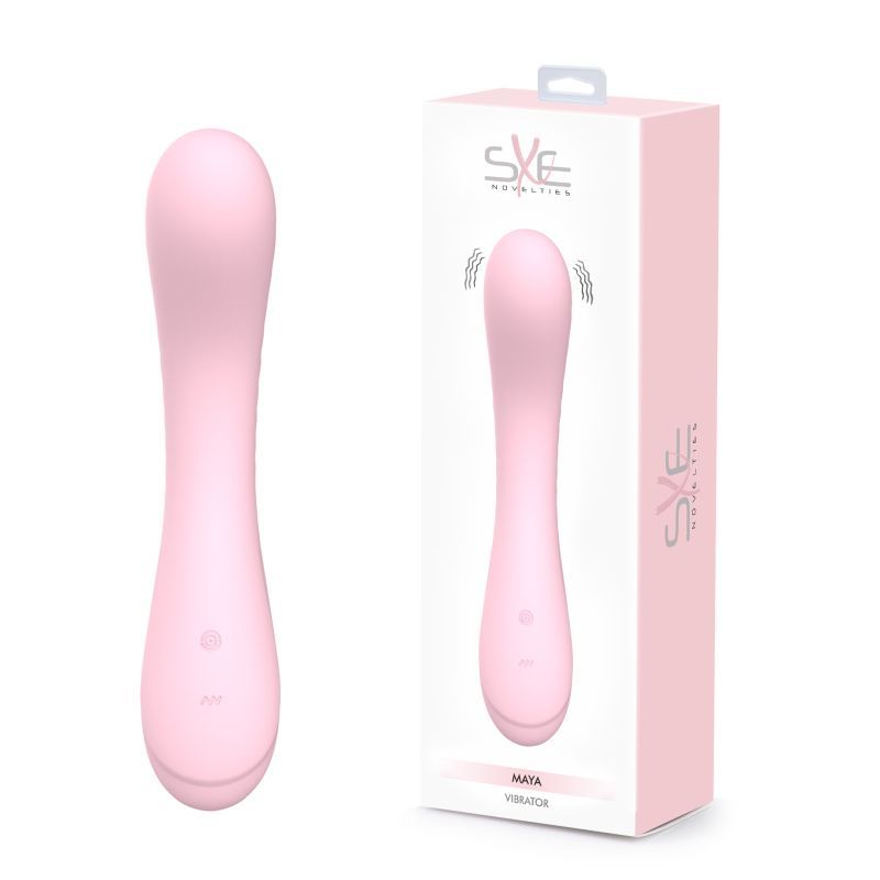 Maya Curve (Pink) – Silicone Vibrator