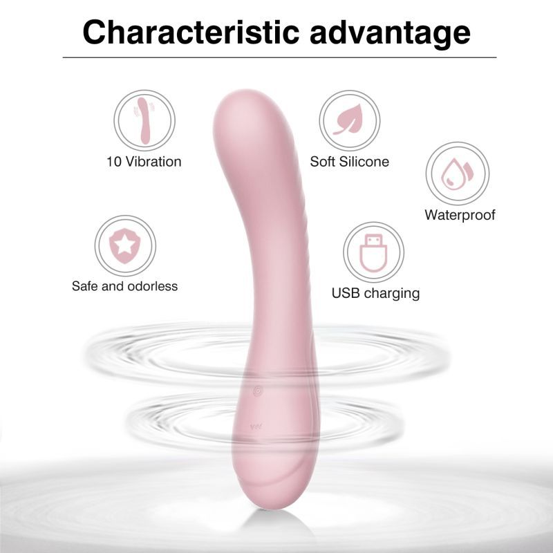 Maya Curve (Pink) – Silicone Vibrator